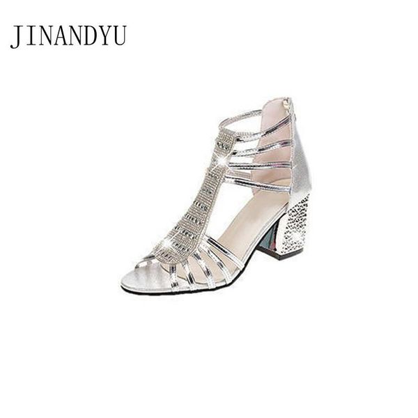 sandals rhinestone heel gladiator women shoes high peep silver gold heels plus size fashion block, Black
sandals rhinestone heel gladiator women shoes high peep silver gold heels plus size fashion block, Black