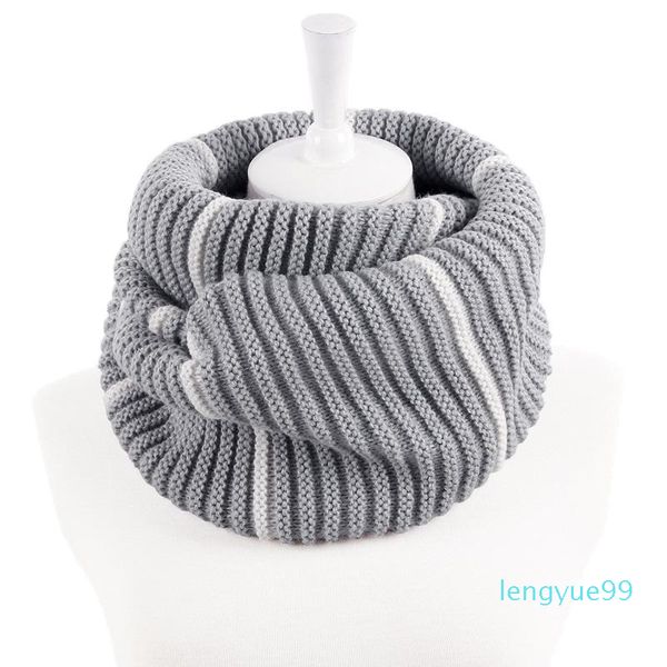 winter warm knit infinity scarf women man winter double circle loop scarfs scarves striped ring scarf, Blue;gray
winter warm knit infinity scarf women man winter double circle loop scarfs scarves striped ring scarf, Blue;gray