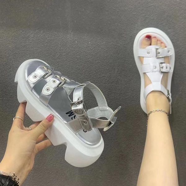 dress shoes lucyever fashion buckle ankle strap sandals women summer black silver thick bottom platform woman hollow out sandalias
dress shoes lucyever fashion buckle ankle strap sandals women summer black silver thick bottom platform woman hollow out sandalias
