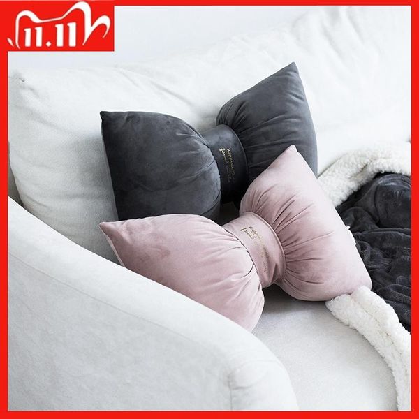 bow pillow velvet back neck rest support cute knot home chair padding office soft travel pillows baby bed room decoration
bow pillow velvet back neck rest support cute knot home chair padding office soft travel pillows baby bed room decoration