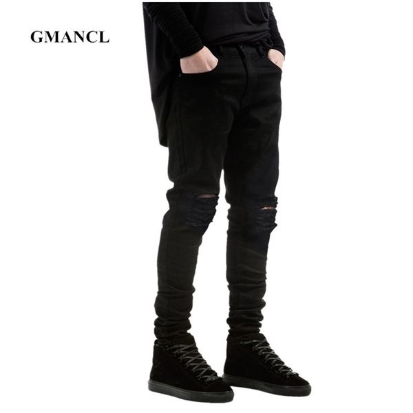 men black ripped skinny jeans hip hop swag denim scratched biker joggers pants famous brand designer trousers 210716, Blue
men black ripped skinny jeans hip hop swag denim scratched biker joggers pants famous brand designer trousers 210716, Blue