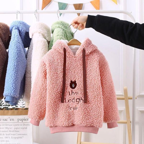 hoodies & sweatshirts girls' kids underwear 2021 loose plus velvet thicken warm winter autumn cotton fleece children's clothi, Black
hoodies & sweatshirts girls' kids underwear 2021 loose plus velvet thicken warm winter autumn cotton fleece children's clothi, Black