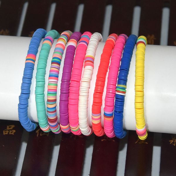 polymer clay charm bracelet for ladies pulsera bohemian rainbow heishi beads jewelry boho colorful jewellery stretch bracelets, Golden;silver
polymer clay charm bracelet for ladies pulsera bohemian rainbow heishi beads jewelry boho colorful jewellery stretch bracelets, Golden;silver