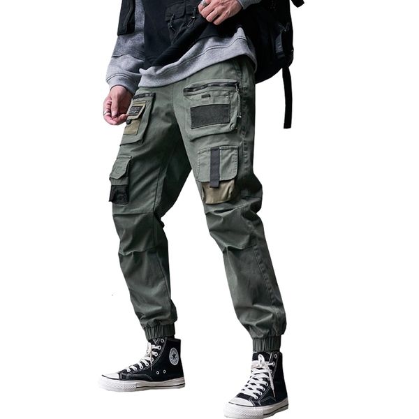 men's pants men streetwear side pockets man cargo solid sweatpants male hip hop track cotton trousers axkm, Black
men's pants men streetwear side pockets man cargo solid sweatpants male hip hop track cotton trousers axkm, Black