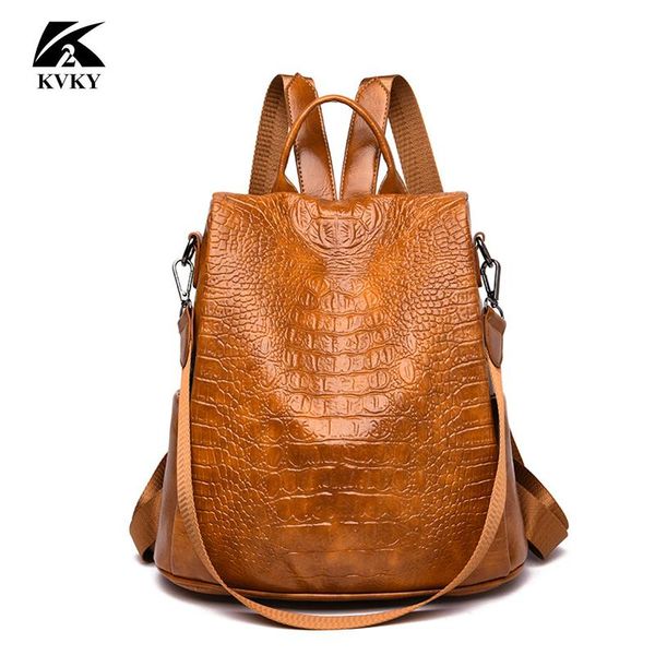 backpack fashion women split leather crossbody shoulder bag female crocodile print large multifunctional
backpack fashion women split leather crossbody shoulder bag female crocodile print large multifunctional