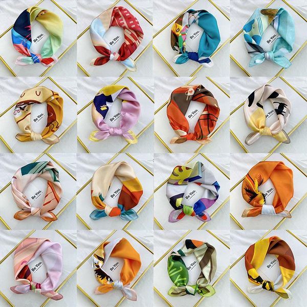 scarves 53*53cm square silk scarf headband hairbands girls hair accessories for women lady head neck satin handkerchief, Blue;gray
scarves 53*53cm square silk scarf headband hairbands girls hair accessories for women lady head neck satin handkerchief, Blue;gray