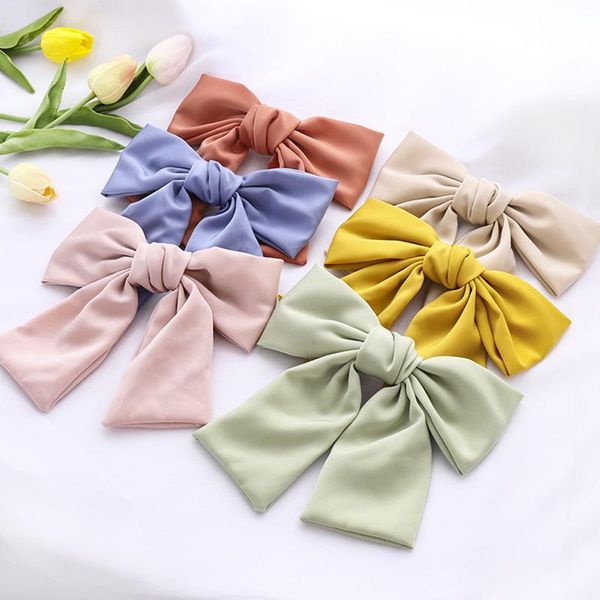 hair accessories maxsiti u satin large bow clip high-end silk fabrics ponytail spring headwear for woman gril fashion
hair accessories maxsiti u satin large bow clip high-end silk fabrics ponytail spring headwear for woman gril fashion
