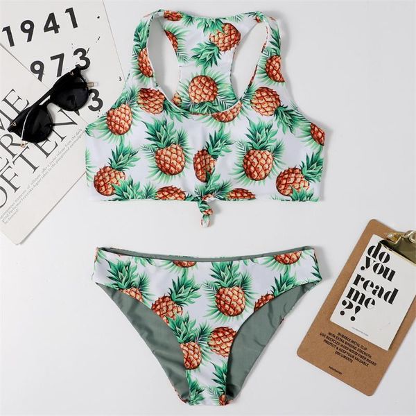women's swimwear reversible push up 2021 high neck bikini set women swimsuit female bathing suits crop pineapple print 2 piece, White;black
women's swimwear reversible push up 2021 high neck bikini set women swimsuit female bathing suits crop pineapple print 2 piece, White;black