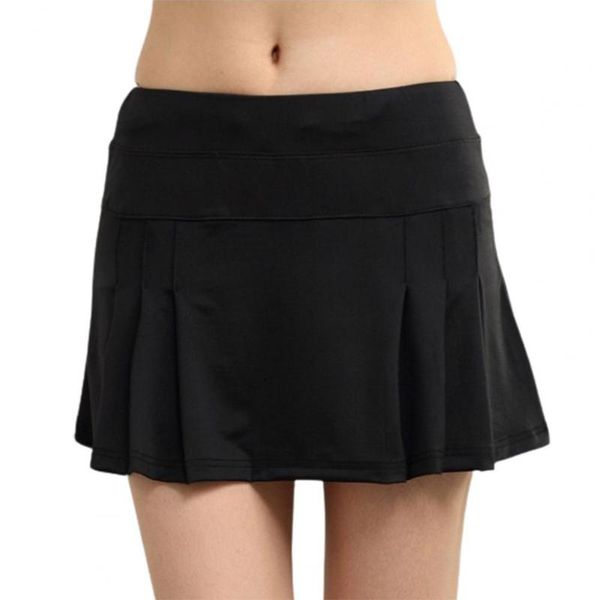 skirts summer women solid color high waist mini plus size pleated pocket a-line tennis skirt streetwear, Black
skirts summer women solid color high waist mini plus size pleated pocket a-line tennis skirt streetwear, Black