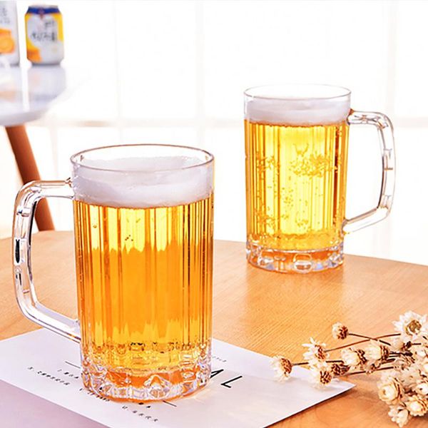 mugs 500ml large capacity beer mug transparent food grade plastic anti-drop pitcher cold-drink juice cup draught-beer
mugs 500ml large capacity beer mug transparent food grade plastic anti-drop pitcher cold-drink juice cup draught-beer