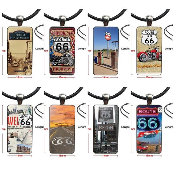 pendant necklaces route 66 automotive motorcycle for party gift glass necklace handmade half rectangle, Silver
pendant necklaces route 66 automotive motorcycle for party gift glass necklace handmade half rectangle, Silver