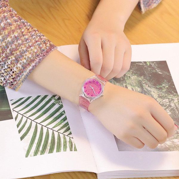 women shiny quartz watch silicone strap glitter round dial girl casual wristwatch aug889 wristwatches, Slivery;brown
women shiny quartz watch silicone strap glitter round dial girl casual wristwatch aug889 wristwatches, Slivery;brown