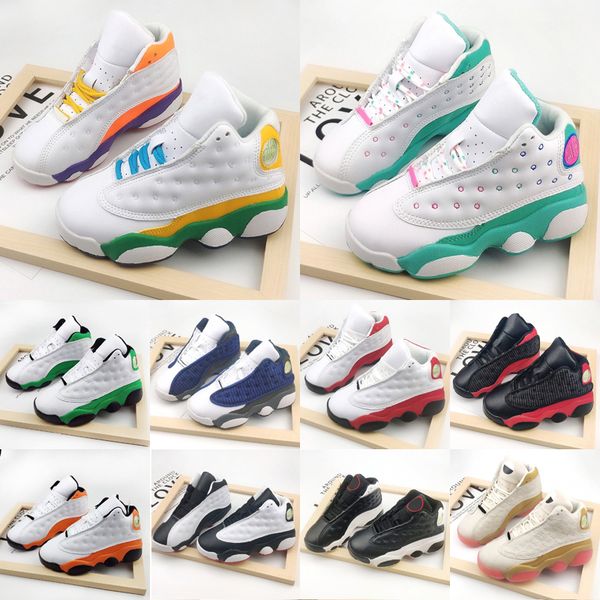 jumpman 13 kids basketball shoes 2021 white lucky green starfish cny he got game chicago babys toddler children outdoor sneakers size 22-35
jumpman 13 kids basketball shoes 2021 white lucky green starfish cny he got game chicago babys toddler children outdoor sneakers size 22-35