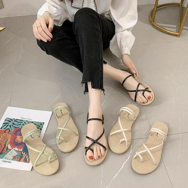 sandals 2021 summer casual woman shoes beach crossed thin bands open toe ladies non-slip flip flop sandalias, Black
sandals 2021 summer casual woman shoes beach crossed thin bands open toe ladies non-slip flip flop sandalias, Black
