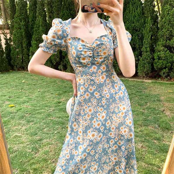 summer floral print dress female puff sleeve split slim es elegant vintage plus size vestidos 210510, Black;gray
summer floral print dress female puff sleeve split slim es elegant vintage plus size vestidos 210510, Black;gray