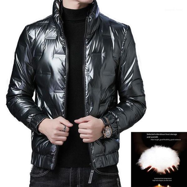 men's down & parkas jacket 2021 autumn and winter bright face wash-fashion stand-up collar plus velvet thick warm win, Black
men's down & parkas jacket 2021 autumn and winter bright face wash-fashion stand-up collar plus velvet thick warm win, Black