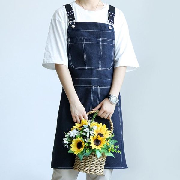 aprons 667a denim work apron adjustable cross back buckle kitchen chef cooking barbers bib
aprons 667a denim work apron adjustable cross back buckle kitchen chef cooking barbers bib