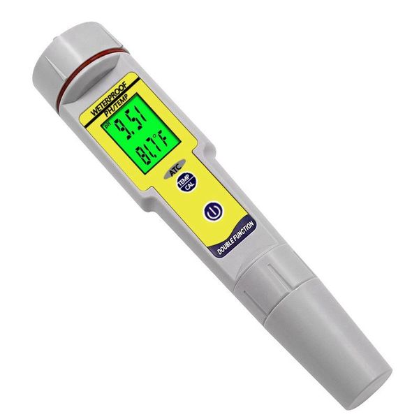 meters ph meter ph/temperature digital with atc water quality monitor tester for pools, drinking water, aquariums
meters ph meter ph/temperature digital with atc water quality monitor tester for pools, drinking water, aquariums