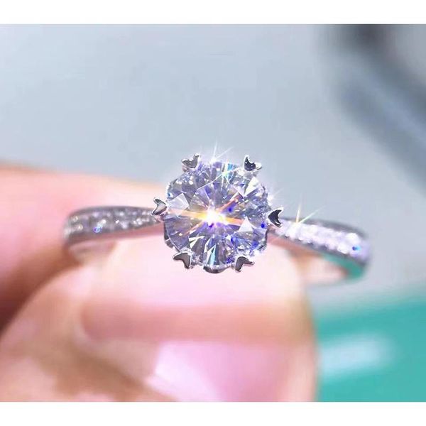cluster rings custom made 9k white gold moissanite ring snowflake style lab diamond jewelry romantic wedding anniversary, Golden;silver
cluster rings custom made 9k white gold moissanite ring snowflake style lab diamond jewelry romantic wedding anniversary, Golden;silver