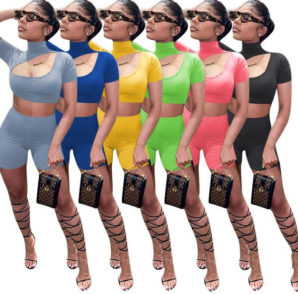 women's tracksuits women short outfits summer tracksuit sleeve set stand collar slim coat shorts two piece sportswear fishtail, Gray
women's tracksuits women short outfits summer tracksuit sleeve set stand collar slim coat shorts two piece sportswear fishtail, Gray
