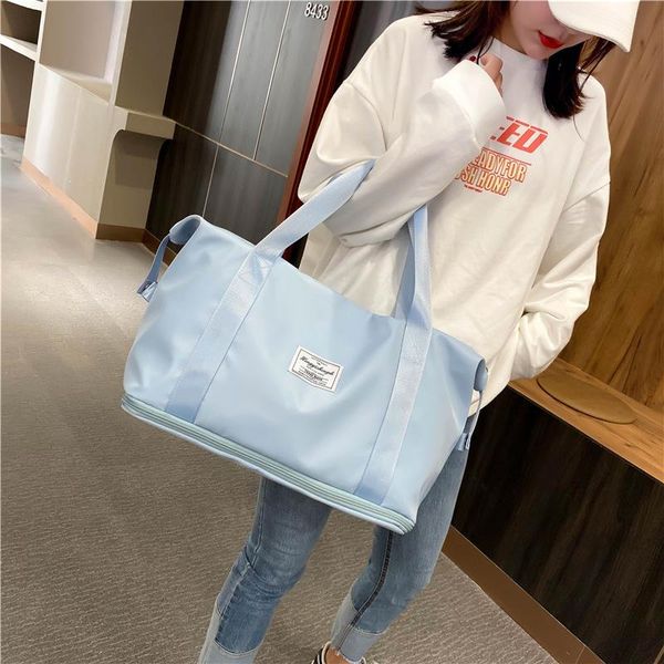 duffel bags scalable travel bag fitness sports zipper handbag separate dry and wet large-capacity ladies diagonal shoulder for women
duffel bags scalable travel bag fitness sports zipper handbag separate dry and wet large-capacity ladies diagonal shoulder for women