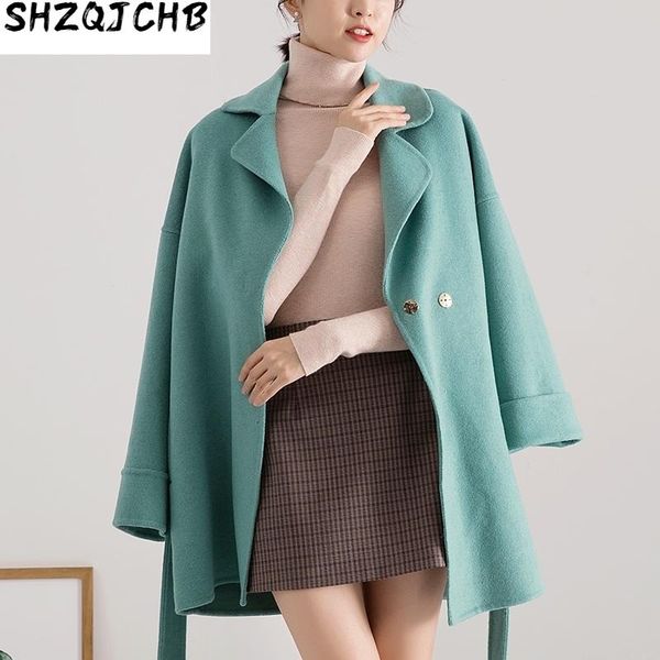 korean 100% wool coat female jacket elegant spring autumn fashion clothes coats and jackets women overcoat abrigo muje women's & blends, Black
korean 100% wool coat female jacket elegant spring autumn fashion clothes coats and jackets women overcoat abrigo muje women's & blends, Black