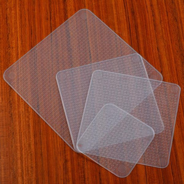 food savers & storage containers 4pcs s/m/l silicone wrap seal clear stretch fresh keeping cover vacuum kitchen tool
food savers & storage containers 4pcs s/m/l silicone wrap seal clear stretch fresh keeping cover vacuum kitchen tool