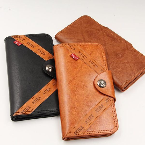wallets 2021 men vintage long purses male clutch pu leather wallet man business style cards holders coin purse, Red;black
wallets 2021 men vintage long purses male clutch pu leather wallet man business style cards holders coin purse, Red;black
