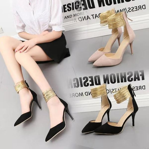 summer women's fashion shoes slope heels 4 color metal magic sticker medium heel sandals female casual dress, Black
summer women's fashion shoes slope heels 4 color metal magic sticker medium heel sandals female casual dress, Black