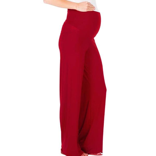 maternity bottoms women's pants pregnancy comfort high waisted tummy solid trousers loose wide leg for pregnant, White
maternity bottoms women's pants pregnancy comfort high waisted tummy solid trousers loose wide leg for pregnant, White