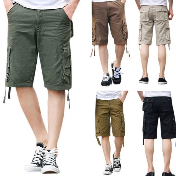 shorts men style cotton multi-pocket overalls fashion pant clothing short homme spodenki meskie men's, White;black
shorts men style cotton multi-pocket overalls fashion pant clothing short homme spodenki meskie men's, White;black