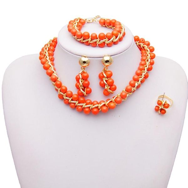 earrings & necklace yulaili african beads jewelry sets for women bracelet ring trendy nigerian wedding bridal jewelery wholesale, Silver 
earrings & necklace yulaili african beads jewelry sets for women bracelet ring trendy nigerian wedding bridal jewelery wholesale, Silver