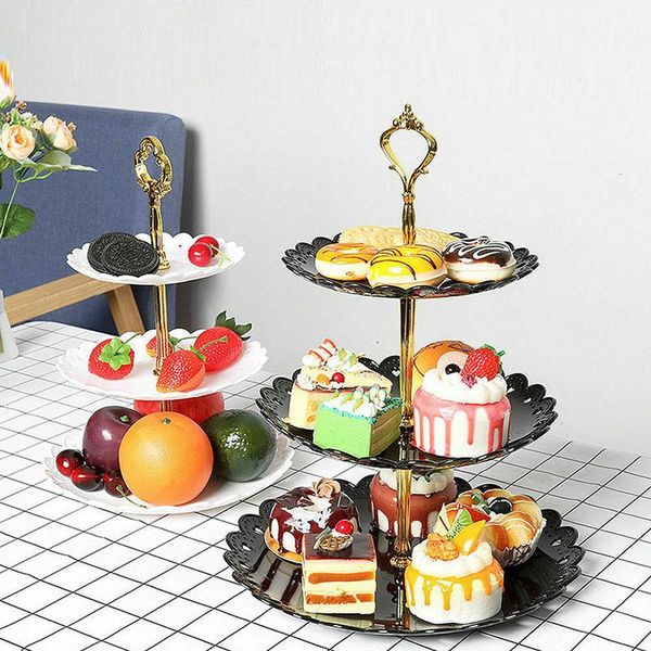 other bakeware 3 tier plastic cake plate stand afternoon tea dessert fruits vegetable wedding plates party tableware shop cupcake rack
other bakeware 3 tier plastic cake plate stand afternoon tea dessert fruits vegetable wedding plates party tableware shop cupcake rack