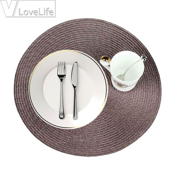 table cloth 6pcs round placemat weave pp dining napkin mats coasters set bowl pad cutlery decoration mat braided style
table cloth 6pcs round placemat weave pp dining napkin mats coasters set bowl pad cutlery decoration mat braided style