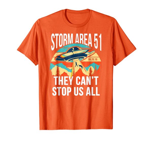 Storm Area 51 They Can't Stop Us All Alien T-Shirt, Mainly pictures