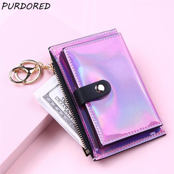 card holders purdored 1 pc laser women holder zipper slim credit bank case pu leather female thin business organizer wallet, Brown;gray
card holders purdored 1 pc laser women holder zipper slim credit bank case pu leather female thin business organizer wallet, Brown;gray