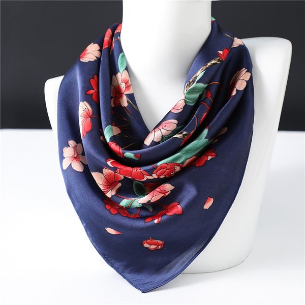 new fashion luxury floral print 70*70cm square silk scarf women pink navy spring summer satin neck scarf small head bag scarves ladies, Blue;gray
new fashion luxury floral print 70*70cm square silk scarf women pink navy spring summer satin neck scarf small head bag scarves ladies, Blue;gray