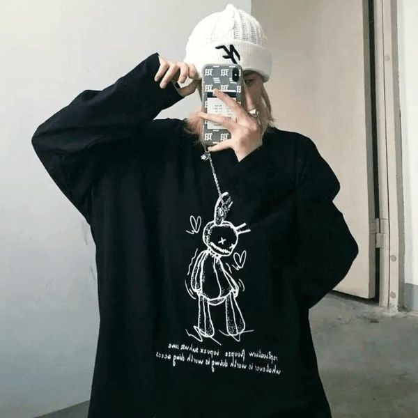 women's t-shirt 100% cotton autumn 2021 korean ins retro fun bottomed loose long sleeve fashion printed, White
women's t-shirt 100% cotton autumn 2021 korean ins retro fun bottomed loose long sleeve fashion printed, White