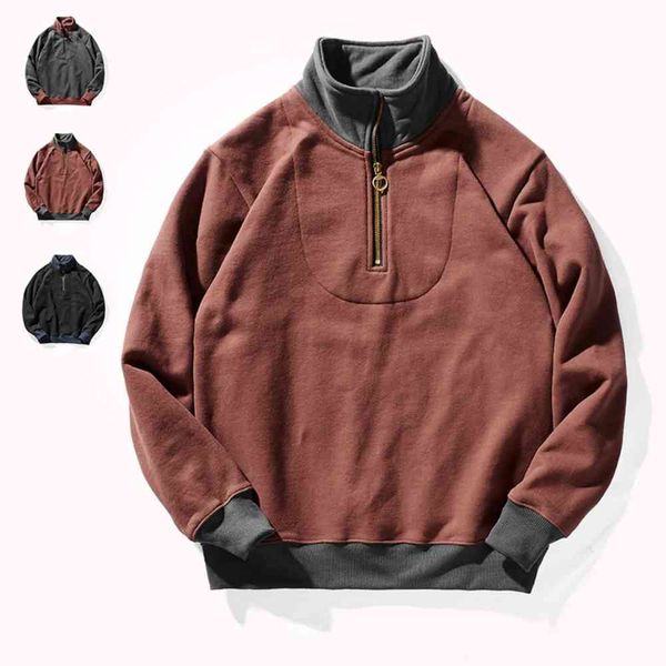 men's hoodies & sweatshirts casaco de retalhos contraste cor engrossado lã nova gola outono e inverno masculino caw3, Black
men's hoodies & sweatshirts casaco de retalhos contraste cor engrossado lã nova gola outono e inverno masculino caw3, Black