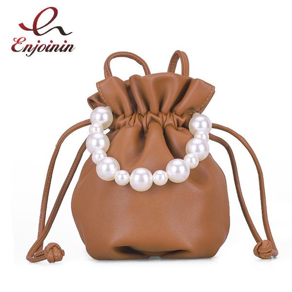 evening bags fashion concise leather ladies bucket bag luxury pearl wrist strap purses and handbags female shoulder women designer
evening bags fashion concise leather ladies bucket bag luxury pearl wrist strap purses and handbags female shoulder women designer