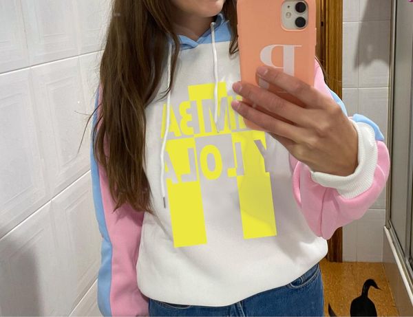women's hoodies & sweatshirts y2k vintage oversized women harajuku aesthetic colorblock hooded sweatshirt long sleeve 2021 e girl cloth, Black
women's hoodies & sweatshirts y2k vintage oversized women harajuku aesthetic colorblock hooded sweatshirt long sleeve 2021 e girl cloth, Black