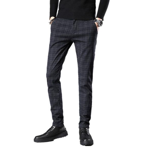men's pants brand 2021 four season classic casual trousers men business straight size 38, Black
men's pants brand 2021 four season classic casual trousers men business straight size 38, Black