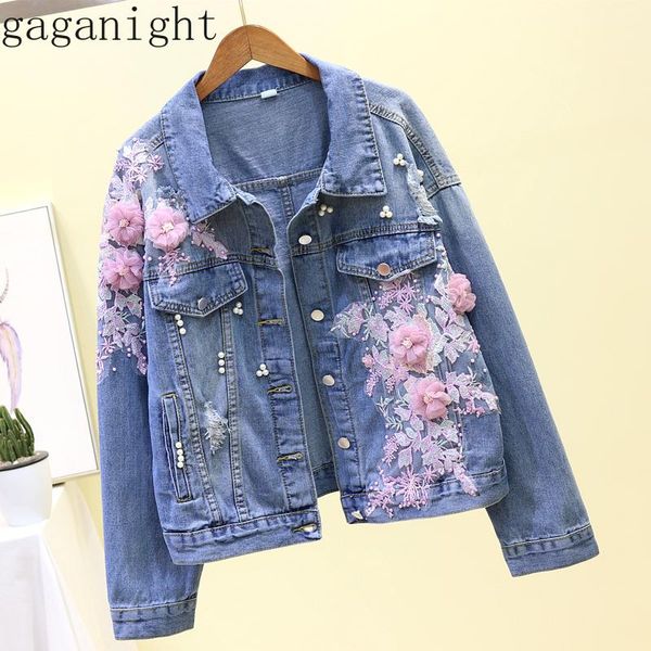 women's jackets gaganight heavy work flower patchwork denim jacket women turn down collar long sleeve single breast casaco feminino sli, Black;brown
women's jackets gaganight heavy work flower patchwork denim jacket women turn down collar long sleeve single breast casaco feminino sli, Black;brown