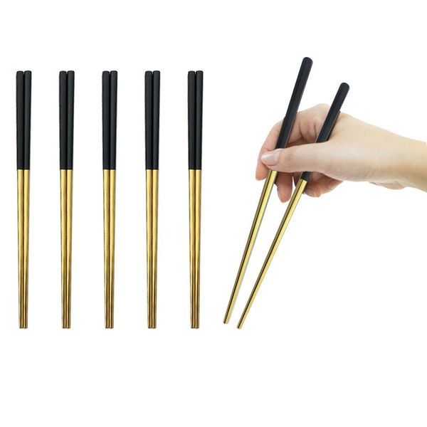 chopsticks 10pair resuable 23.5cm square 18/0 stainless steel japanese black gold sushi hashi reusable colorful
chopsticks 10pair resuable 23.5cm square 18/0 stainless steel japanese black gold sushi hashi reusable colorful