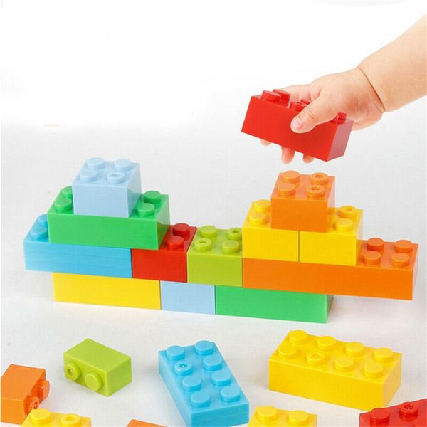 DIY Bricks Gift Classic Big Size Slide Building Blocks House Roof Big Particle Assembly Blocks Plastic Castle Compatible
DIY Bricks Gift Classic Big Size Slide Building Blocks House Roof Big Particle Assembly Blocks Plastic Castle Compatible