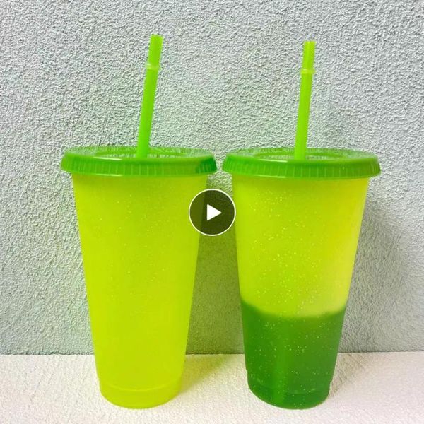 mugs 700ml plastic straw cup single layer temperature sensitive flash powder creative color changing food grade
mugs 700ml plastic straw cup single layer temperature sensitive flash powder creative color changing food grade