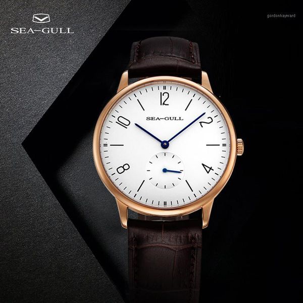 seagull men 's watch customized manual mechanical simple cowhide belt casual business ultra-thin d519.612 wristwatches, Slivery;brown
seagull men 's watch customized manual mechanical simple cowhide belt casual business ultra-thin d519.612 wristwatches, Slivery;brown