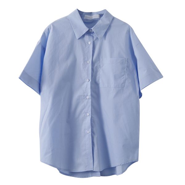 women's blouses & shirts summer short sleeveturn down collar white blouse chic for casual shirt uygz
women's blouses & shirts summer short sleeveturn down collar white blouse chic for casual shirt uygz