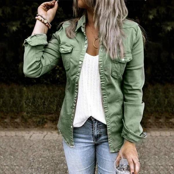 women's jackets women denim jacket autumn fashion ladies casual coat clothes single breasted turn down collar solid color slim female, Black;brown
women's jackets women denim jacket autumn fashion ladies casual coat clothes single breasted turn down collar solid color slim female, Black;brown