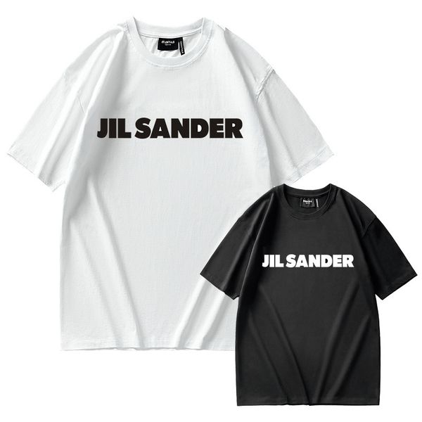 fashion designers jil sander letter short sleeve wang zixuan yang zi same men's and women's simple oversize loose tshirt thick clo, White
fashion designers jil sander letter short sleeve wang zixuan yang zi same men's and women's simple oversize loose tshirt thick clo, White